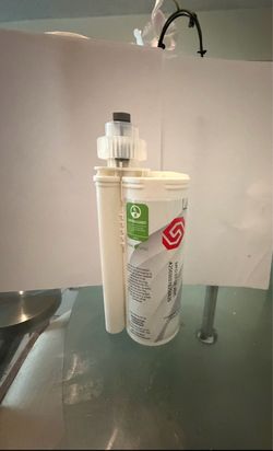 Natural white, surfaces Adhesive $30 per bottle