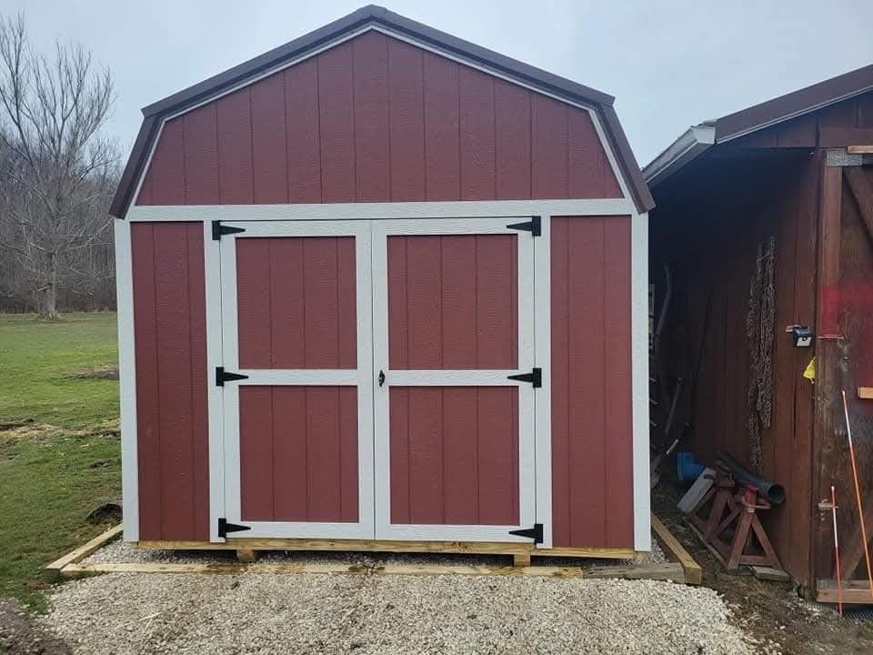 10x12 Lofted Shed