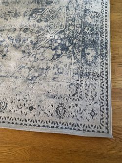 Washable VILLA COLLECTION rug 8ftX5ft