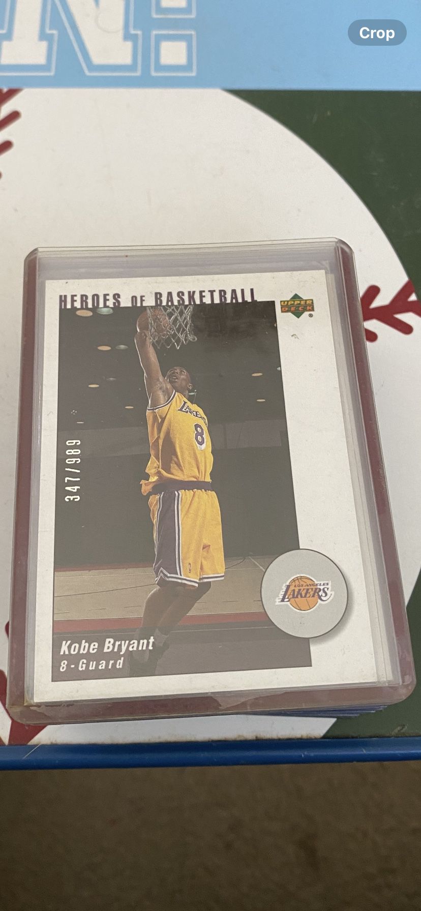 Kobe Bryant Basketball Card 