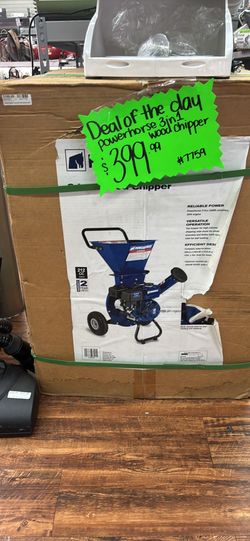 Powerhorse 3 in 1 wood chipper