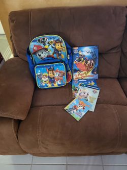 Paw Patrol  Plush Toys, Dvd, Books, Bookbag