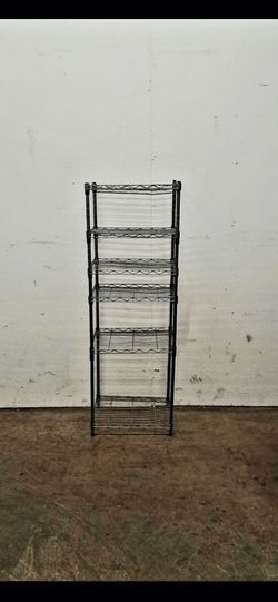Metal Storage Stand Pickup 3-8:30 pm rainbow/charleston cash only moving sale