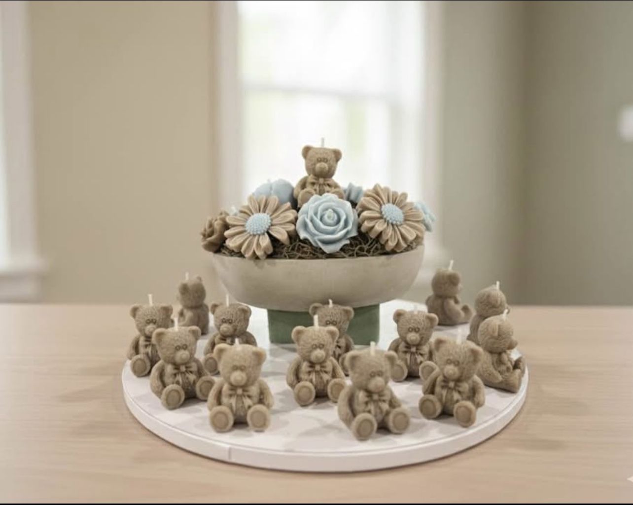 Candle Flower Bouquet