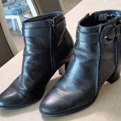 Black Leather Boots