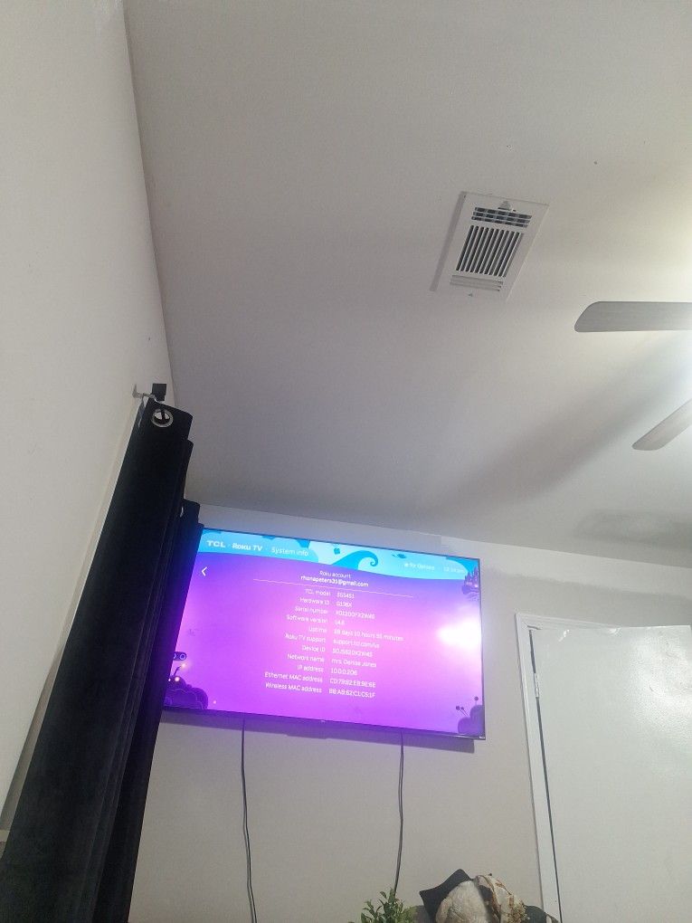 TCL 55” Roku Smart TV (Model 55S451) – 4K UHD