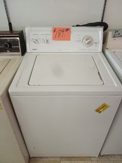 Kenmore washing machine washer white ex large clean . Warranty . Delivery available . 2203 Fowler st. Ft. Myers 33901