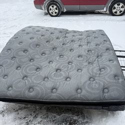King Size Mattress Needs Zipper Or Just Put A Cover On It! 