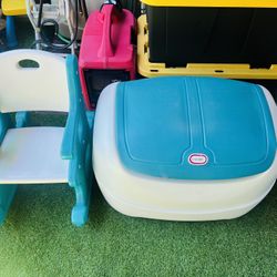 Rocking Chair And Toy Box 