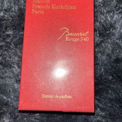 Baccarat Rouge 540 Cologne 