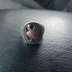 Georg Jensen LIMITED EDITION 1982 Sterling Silver Franklin Mint Ring