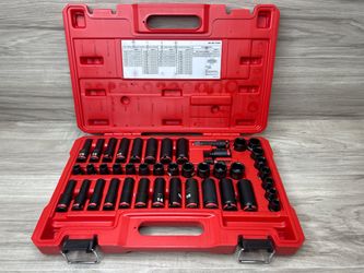 Milwaukee Shockwave 3/8" Drive 43 Pc Impact Socket Set 49-66-7009 (PO1026256)