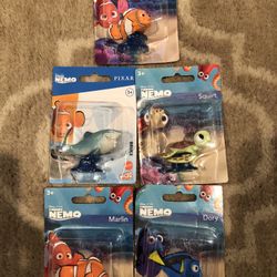 Disney finding Nemo figures