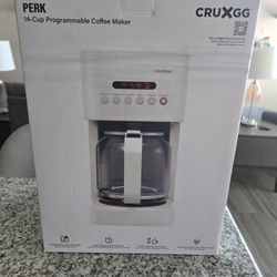 CRUXGG 14 Cup Programmable Coffee Maker