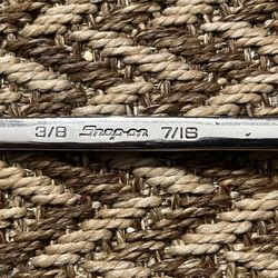 NEW Snap-On RXFS1214B 3/8-7/16” 6-Point SAE Flank Drive Double End Flare Nut Wrench