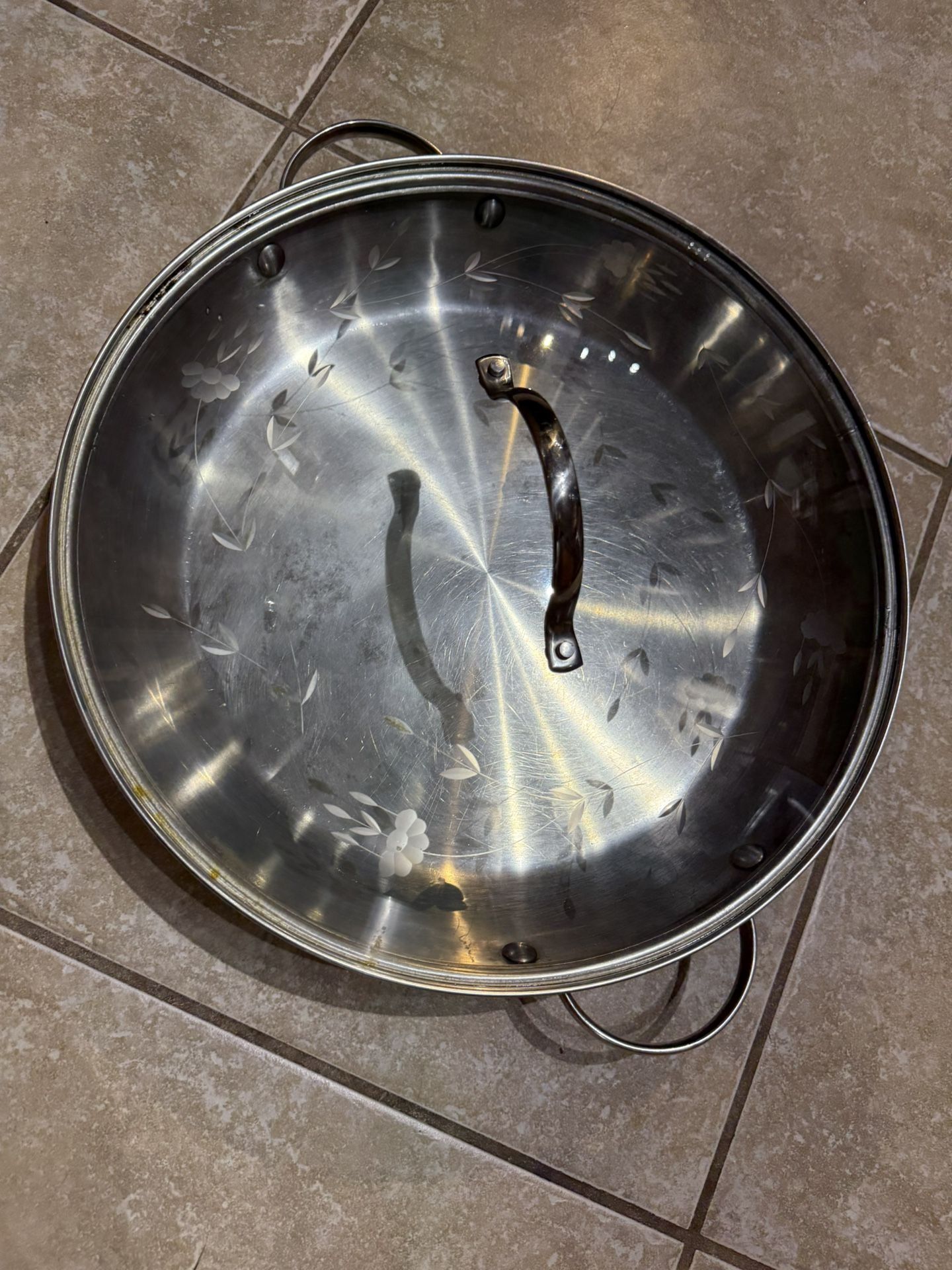 Princess House 14” Pan With Lid