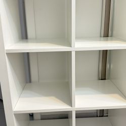 Cubicle Book Shelf, 6 Cube Bookshelf 