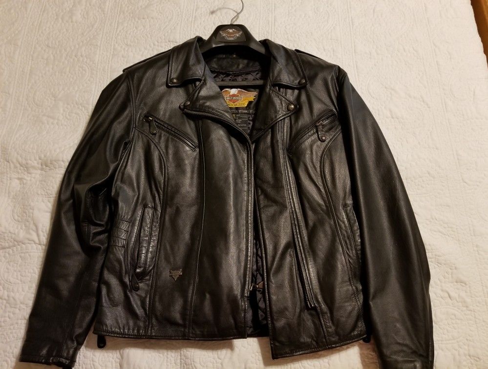 HARLEY DAVISON SOFT WOMENS LEATHER JACKET