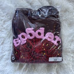 Sp5der Web Hoodie - Brown