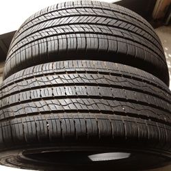 Kumho One Tire Has A Nail In It Needs To Be Patched Two Tires 255 45 20.       65% Tread