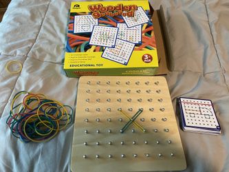Wooden Geoboard