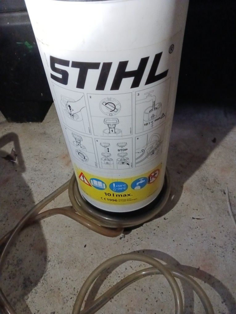 Pressurized Water Can For Stihl saws 