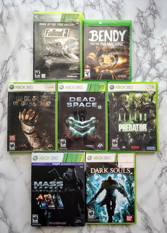 Xbox 360 Games Dark Souls, fallout And More READ DESCRIPTION