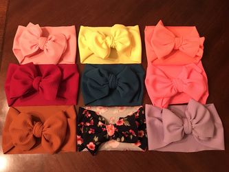 Baby/Toddler/Girl headwraps bows