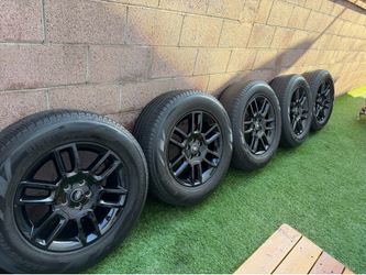 2024 Land Rover Defender OEM 19” Black Wheel & Tire Package - TPMS + Bolts Included