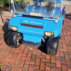 Beautiful Club Car Golf Cart Great for Easter