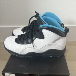 Nike Air Jordan 10 Retro Powder Blue 2011 Sz 9