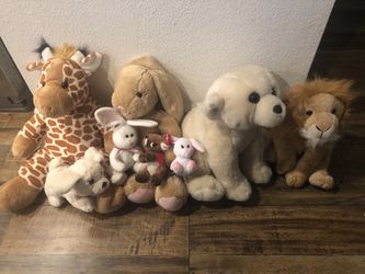 Stuffed animals!