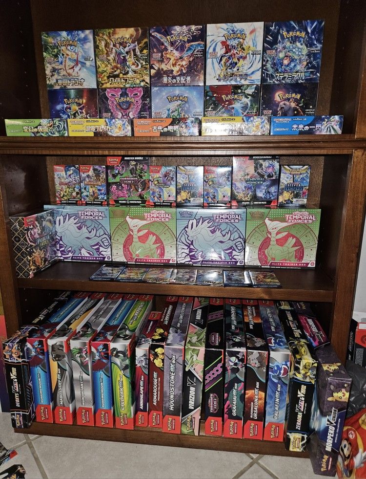 Pokémon TCG Sealed ETBs