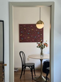 Abstract expressionist painting