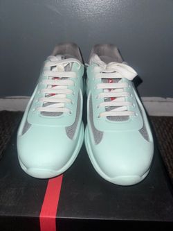 Prada America's Cup Soft rubber and bike fabric sneakers