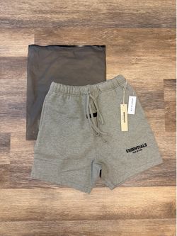 Essential Shorts Dark Oatmeal (Read Description‼️)