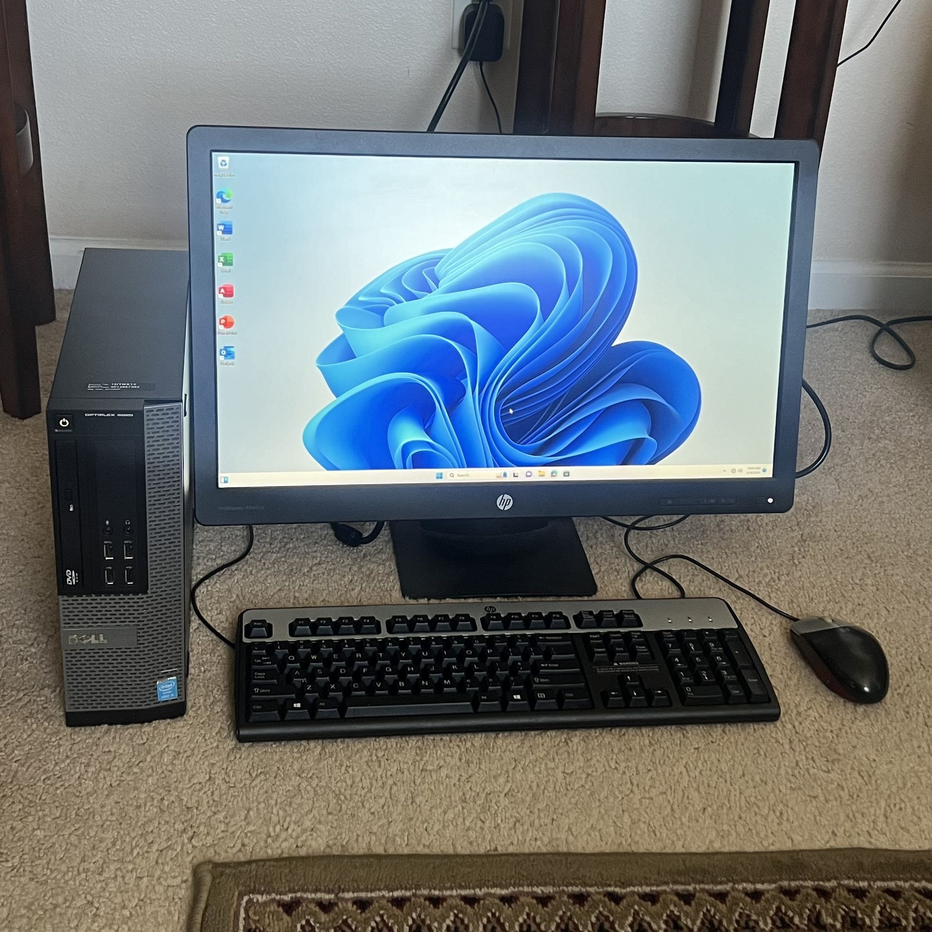Dell Computer i5 W/Windows 11 Pro & Lifetime Office 16gb Ram SSD Wifi (Extremely Fast)