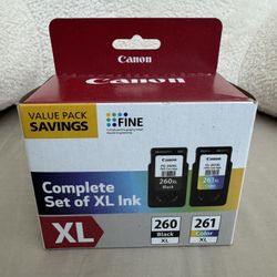 Canon XL Ink Cartridges 260 261
