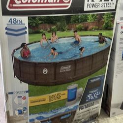 Pool Coleman 18x48ft …price Firm