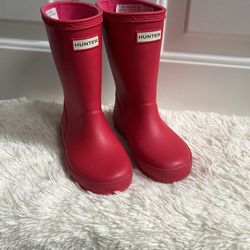 Hunter Red Water Boots Sz 10B; 11G