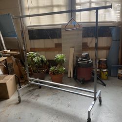 Stainless steel coat or clothes rack