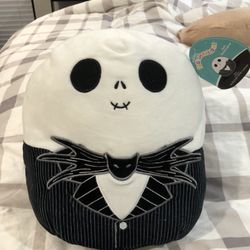 Squishmallow Jack Skellington