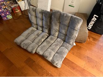 BirdRock Home Adjustable 14-Position Memory Foam Floor Chairs (Set of 2) - $70