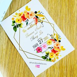 Custom Wedding Invitations 