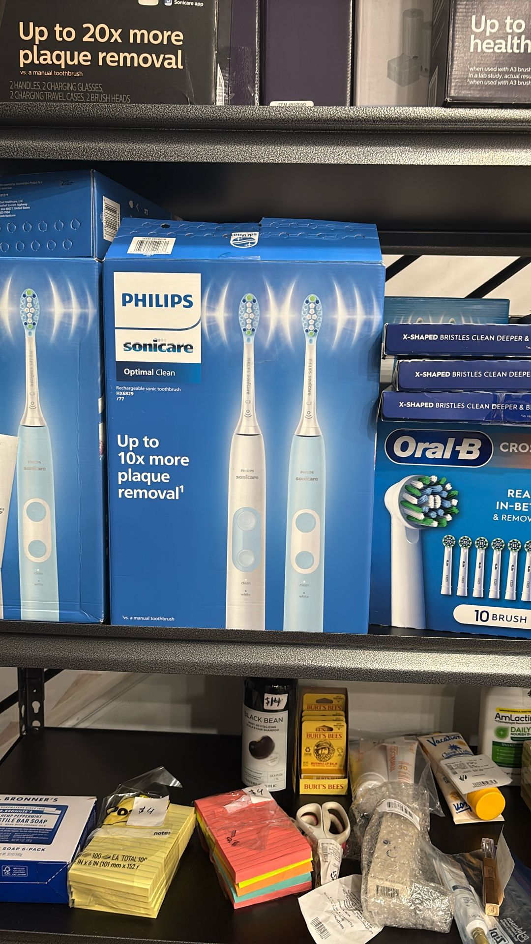 Philips Sonicare Optimal Clean Tooth Brush Set Of 2 (no Brushes)