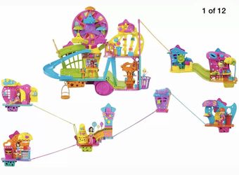 Polly pocket wall party brand new set