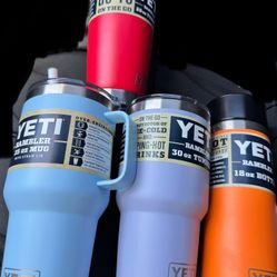 BRAND NEW YETI $80 FOR ALL 4
