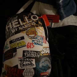 HELLO WORLD V14 BACKPACK spray ground