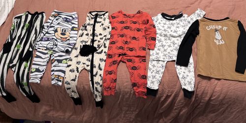 Halloween PJs And Shirt 12 Months 