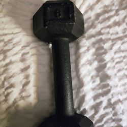 New 8 Lb Dumbell